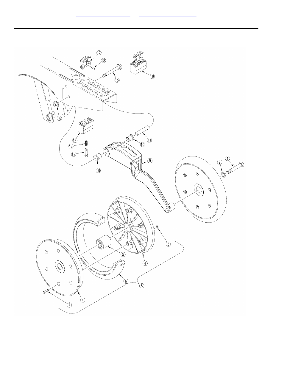 3" x 13" single press wheel | Great Plains 2025P Parts Manual User Manual | Page 86 / 140