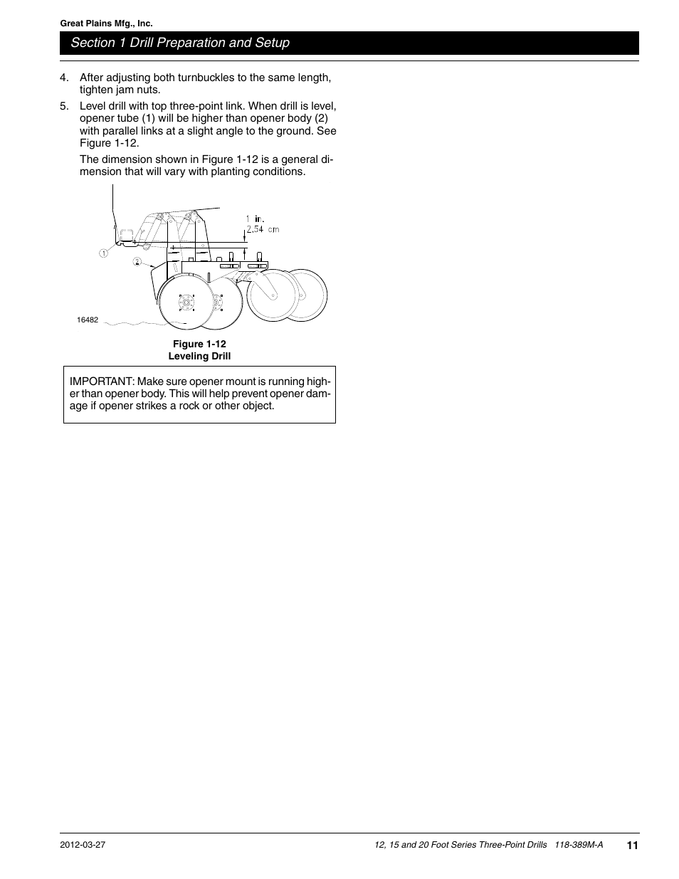 Great Plains 2000 Operator Manual User Manual | Page 14 / 45