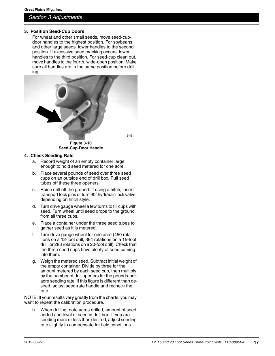 Great Plains 2000 Operator Manual User Manual | Page 20 / 45