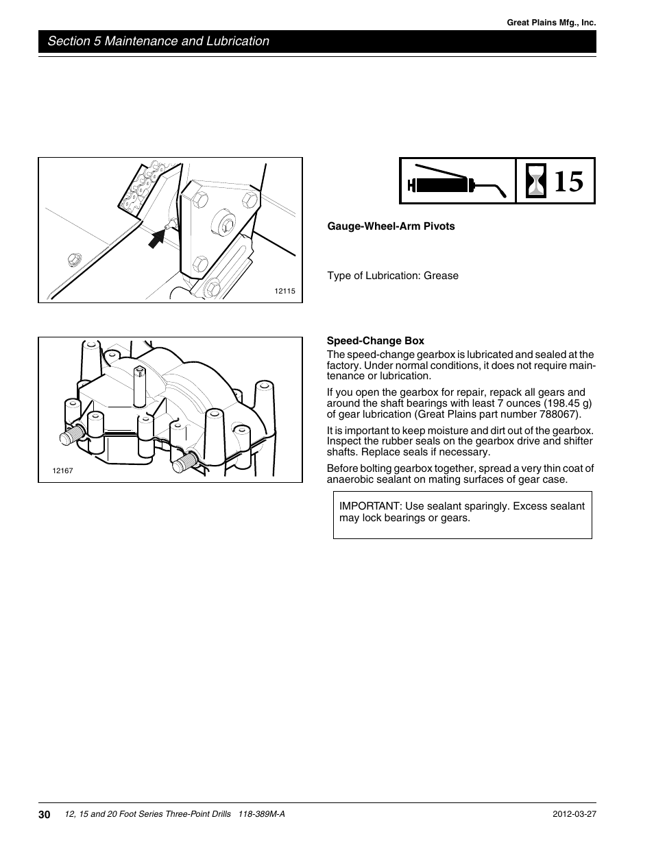 Great Plains 2000 Operator Manual User Manual | Page 33 / 45