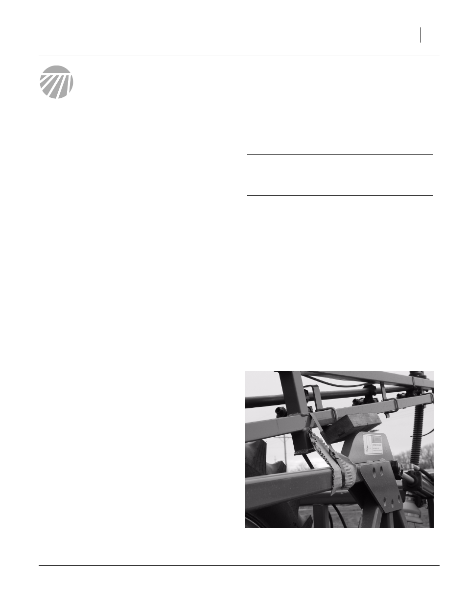 Assembly, Tools required, Pre-assembly checklist | Unload boom from truck, Figure 1 shipping strap, After unloading, Remove shipping straps | Great Plains TSF1290 Predelivery Manual User Manual | Page 9 / 20