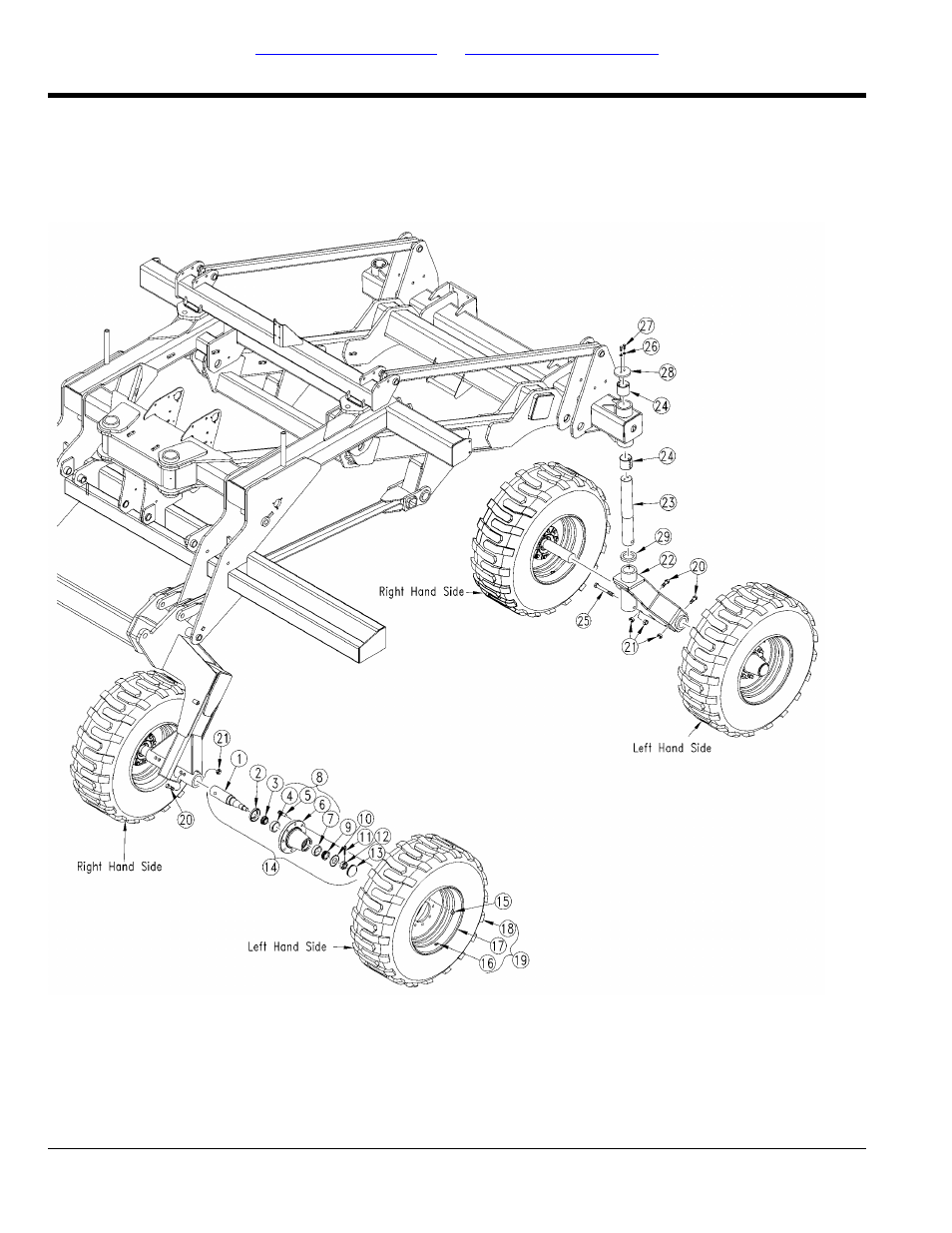 Transport wheels | Great Plains YP4025A Parts Manual User Manual | Page 68 / 244