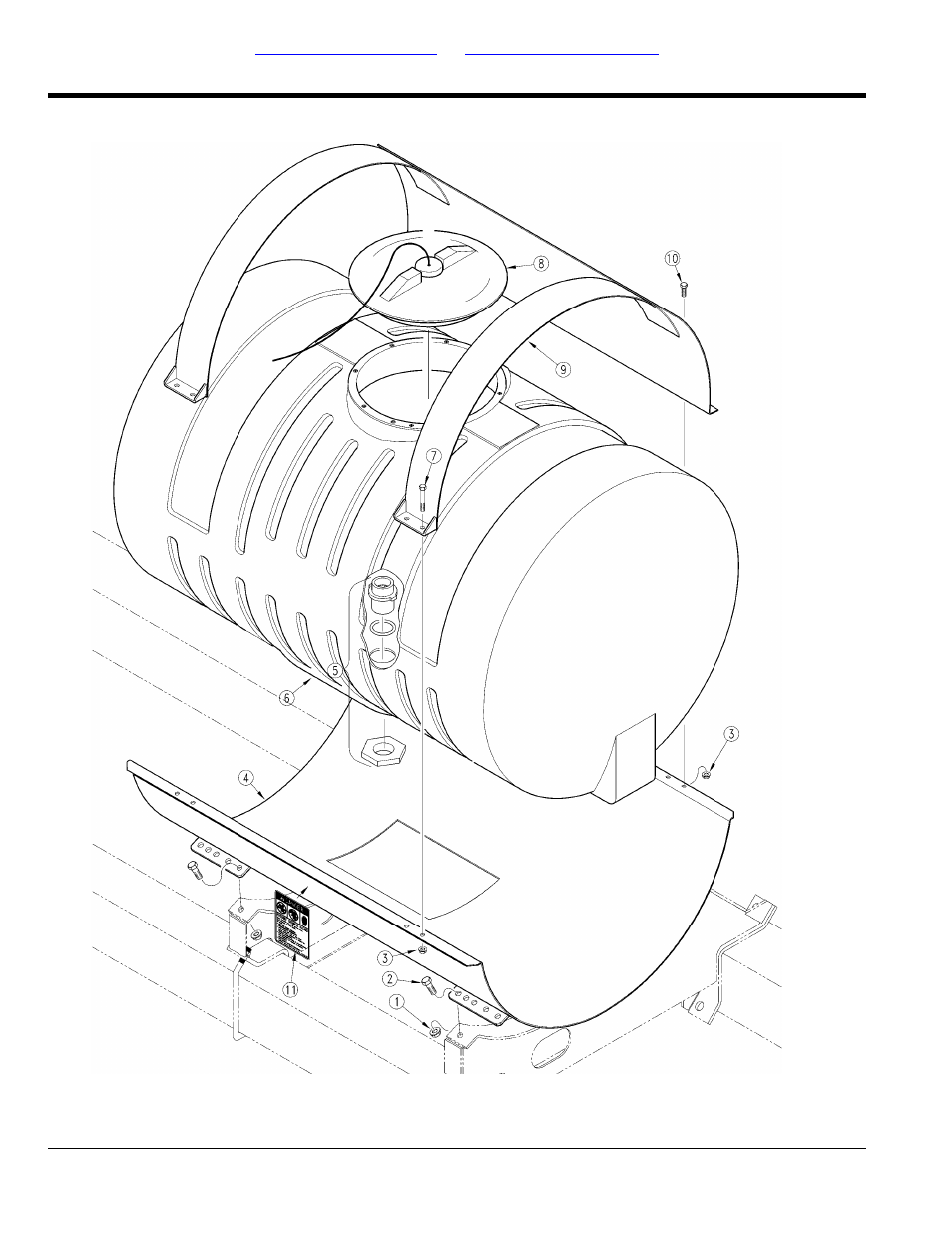 Liquid fertilizer tank & saddle | Great Plains PT8030 Predelivery Manual User Manual | Page 16 / 108