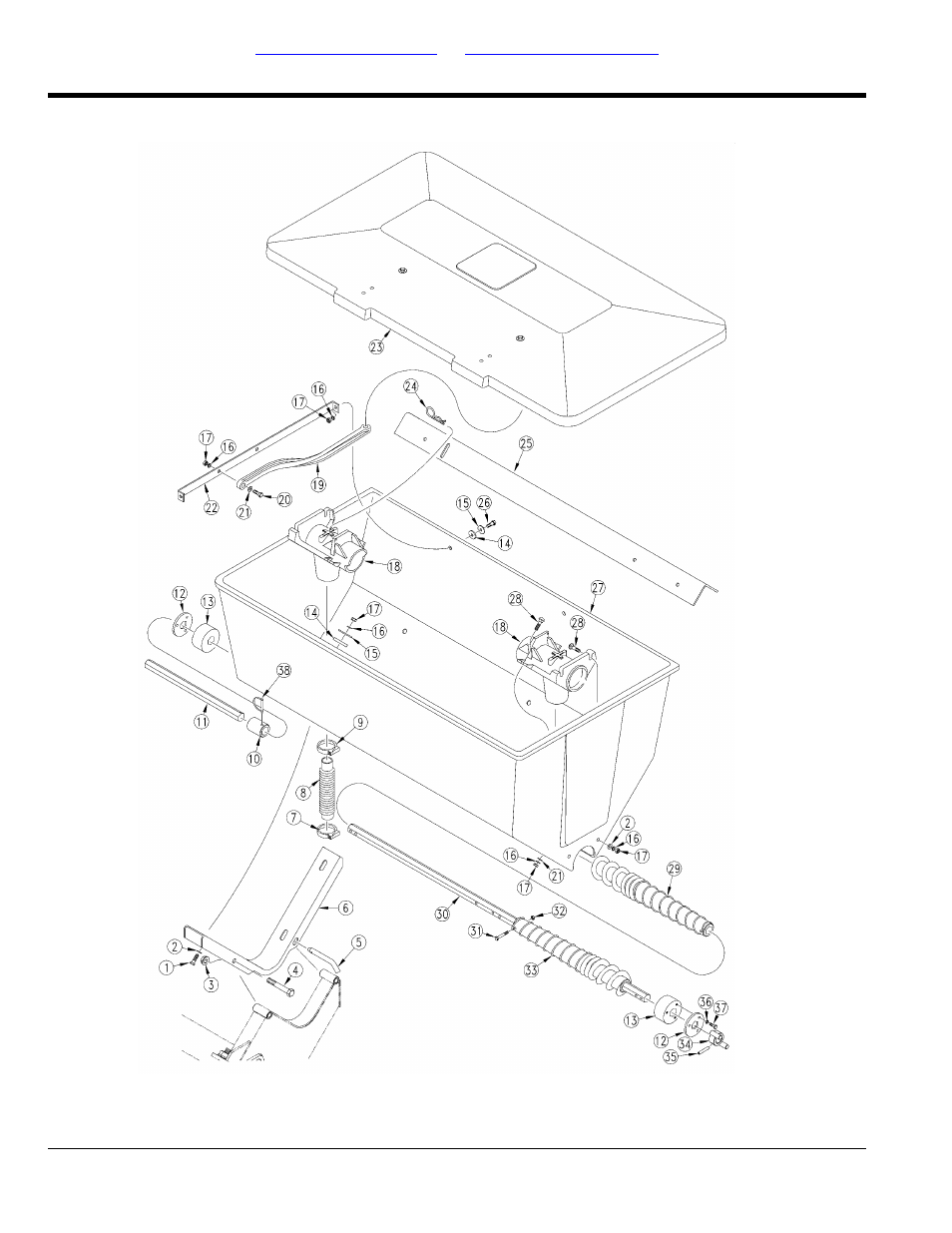 Dry fertilizer hopper | Great Plains PT8030 Predelivery Manual User Manual | Page 20 / 108