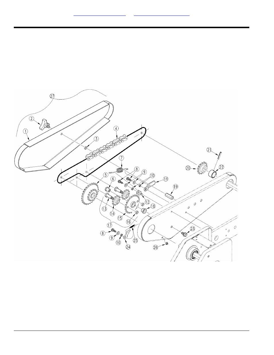 Contact drive (6030 s/n u1048-; 8030 s/n v1012-) | Great Plains PT8030 Predelivery Manual User Manual | Page 36 / 108