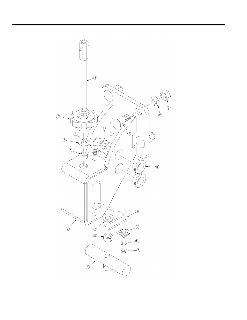 Row cleaner unit mount assembly (s/n a1098k- & s/n, A1163b-) | Great Plains YP1625 Parts Manual User Manual | Page 122 / 272