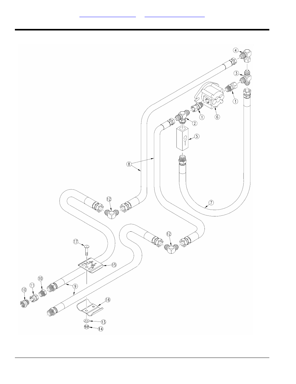 Fan hydraulics (1225 s/n a1023k- 1625 s/n, A1051b-) | Great Plains YP1625 Parts Manual User Manual | Page 176 / 272