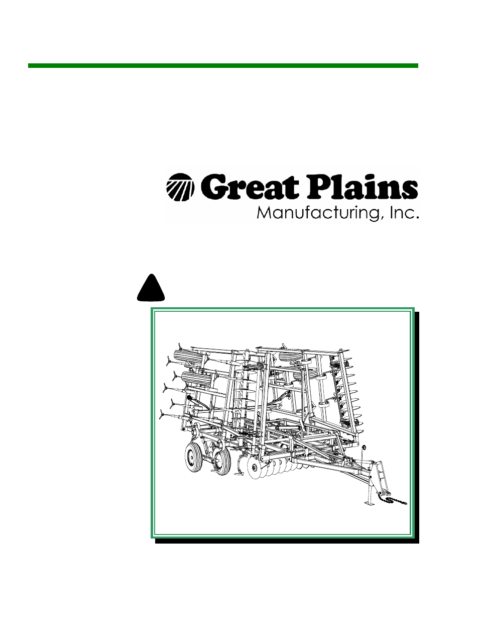 Great Plains 6324DV Operator Manual User Manual | 49 pages