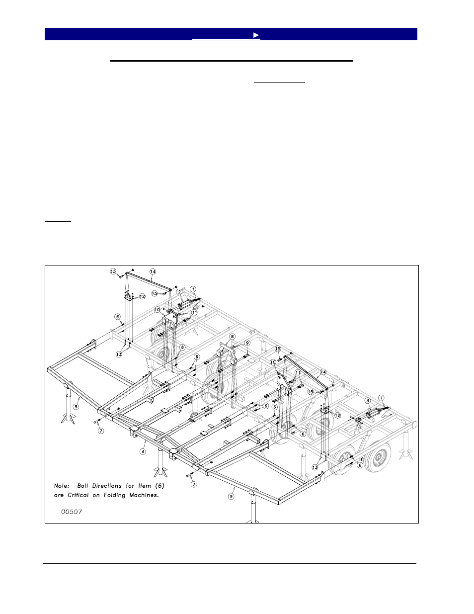 Brace bar, wing brace & rocker bracket assembly | Great Plains 6324DV Operator Manual User Manual | Page 18 / 49