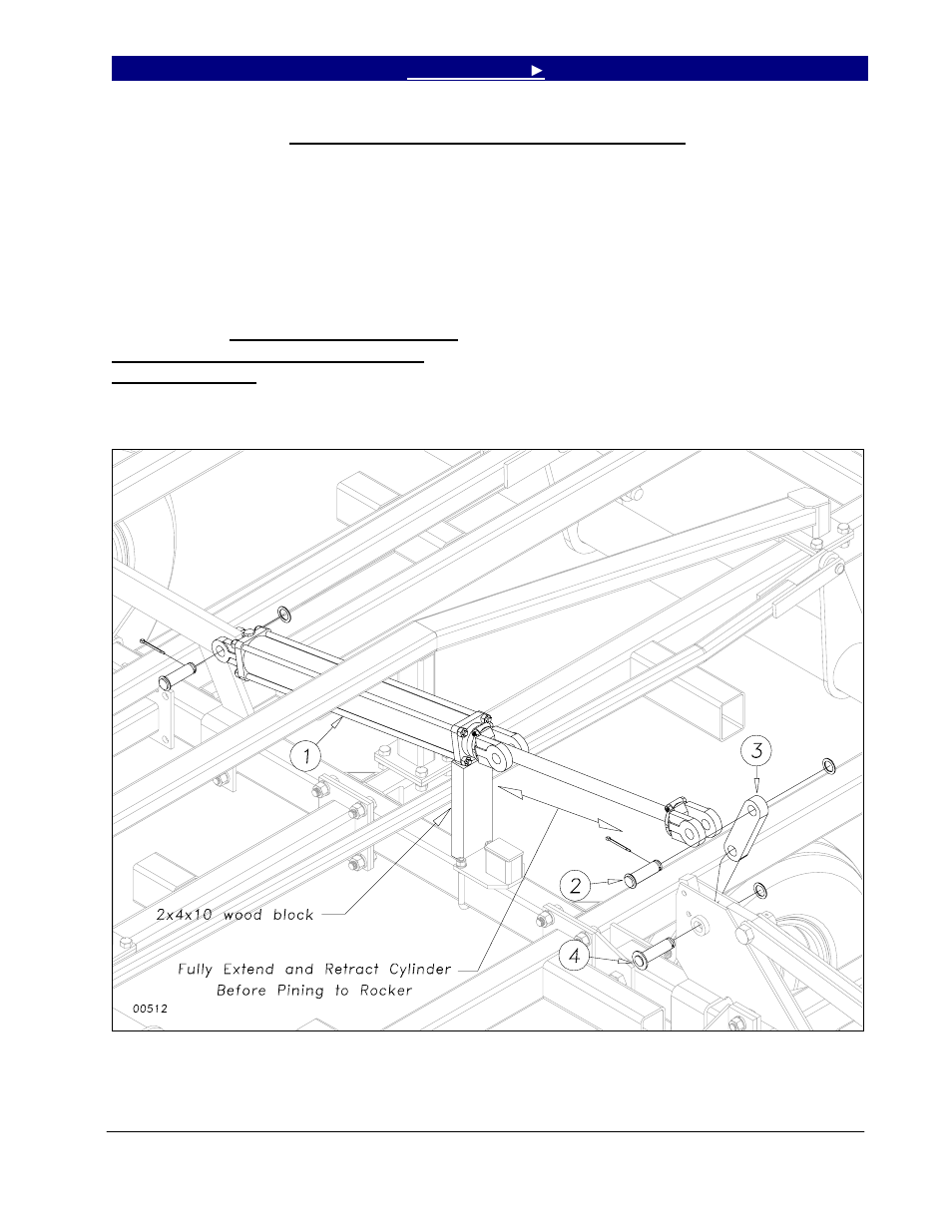 Fold cylinders and rocker arm assembly, Fold cylinders & rocker arm assembly | Great Plains 6324DV Operator Manual User Manual | Page 23 / 49