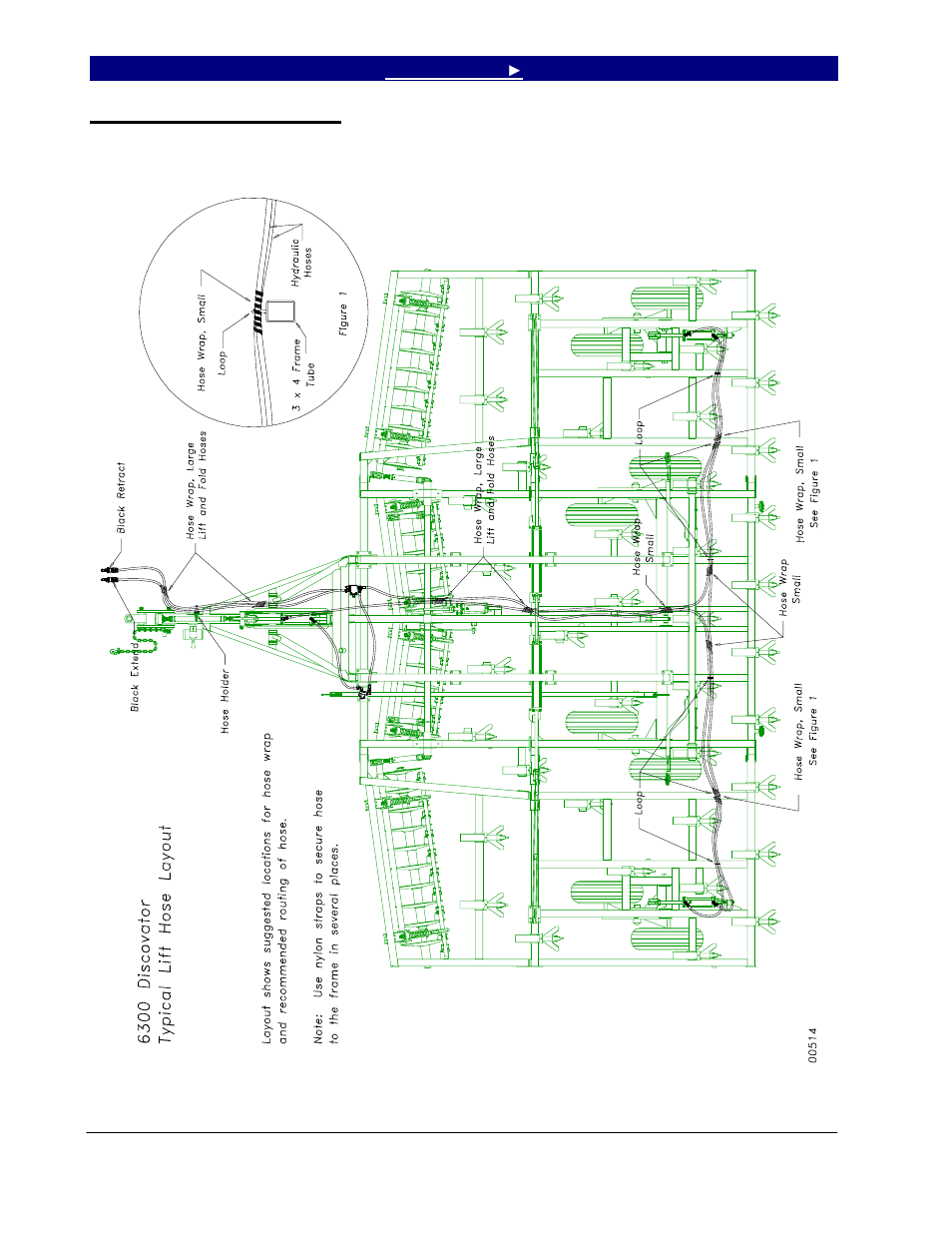 Typical lift hose layout, Section 2 hydraulics | Great Plains 6324DV Operator Manual User Manual | Page 26 / 49