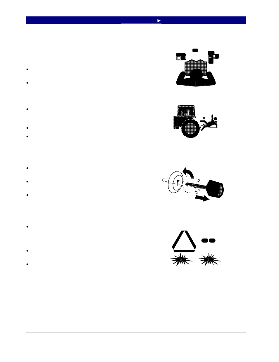 Important safety information, Be familiar with safety decals, Keep riders off machinery | Shutdown and storage, Use safety lights and devices | Great Plains 6324DV Operator Manual User Manual | Page 4 / 49