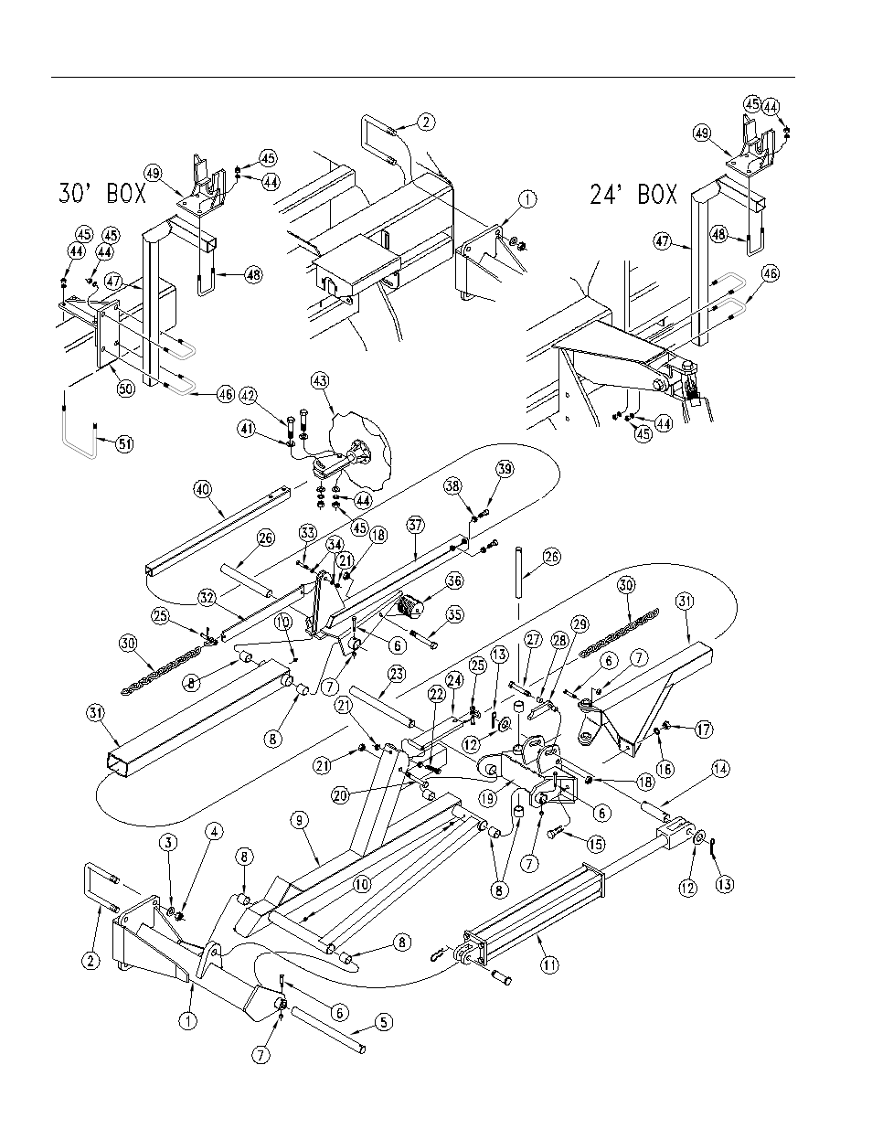 Marker assembly | Great Plains 2SNT30 Assembly Instructions User Manual | Page 21 / 34