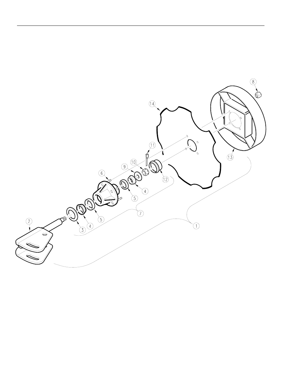 Marker disk & bearings | Great Plains 2SNT30 Assembly Instructions User Manual | Page 23 / 34