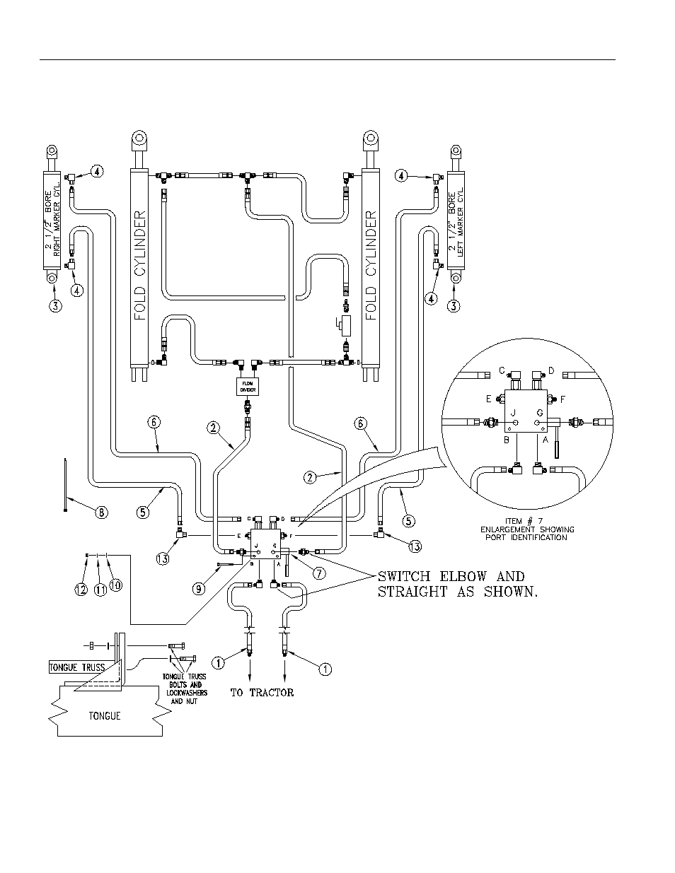 Dual hydraulic schematic | Great Plains 2SNT30 Assembly Instructions User Manual | Page 27 / 34