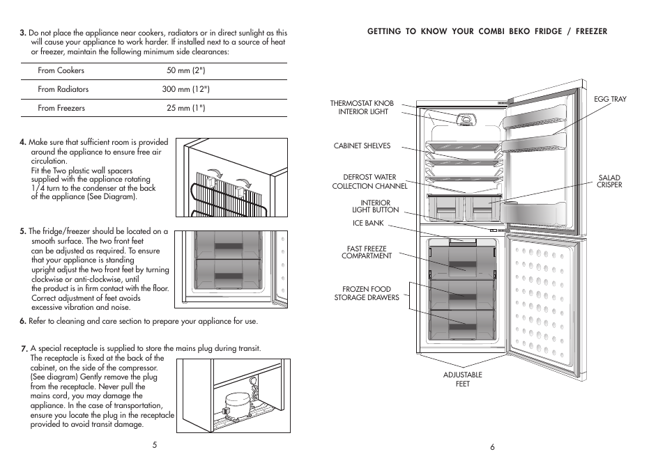 Beko CDA 554 User Manual | Page 4 / 11