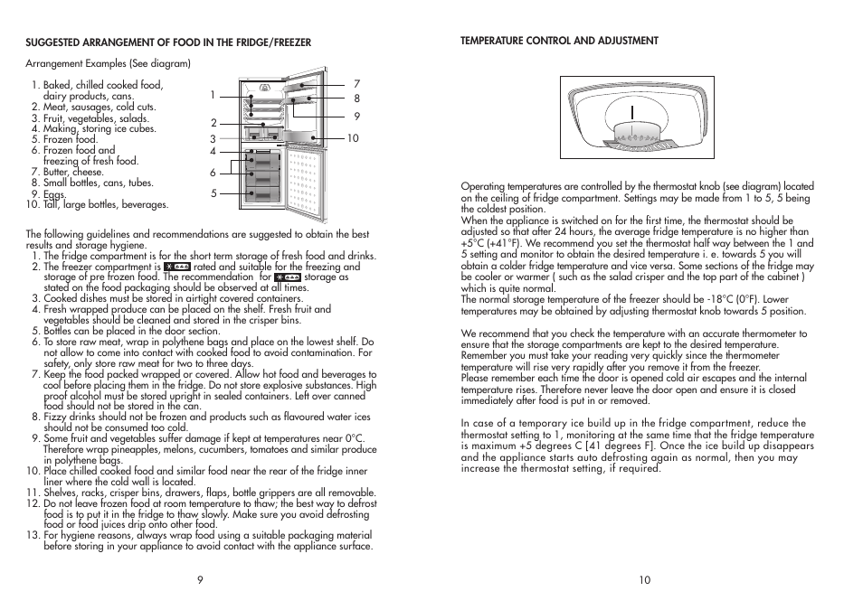 Beko CDA 554 User Manual | Page 6 / 11