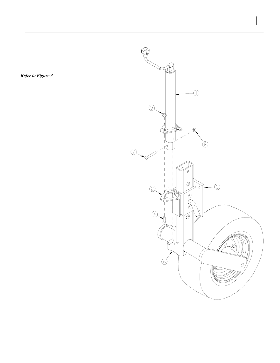 Great Plains Inline Ripper Gauge Wheel Jack Kit User Manual | Page 3 / 7