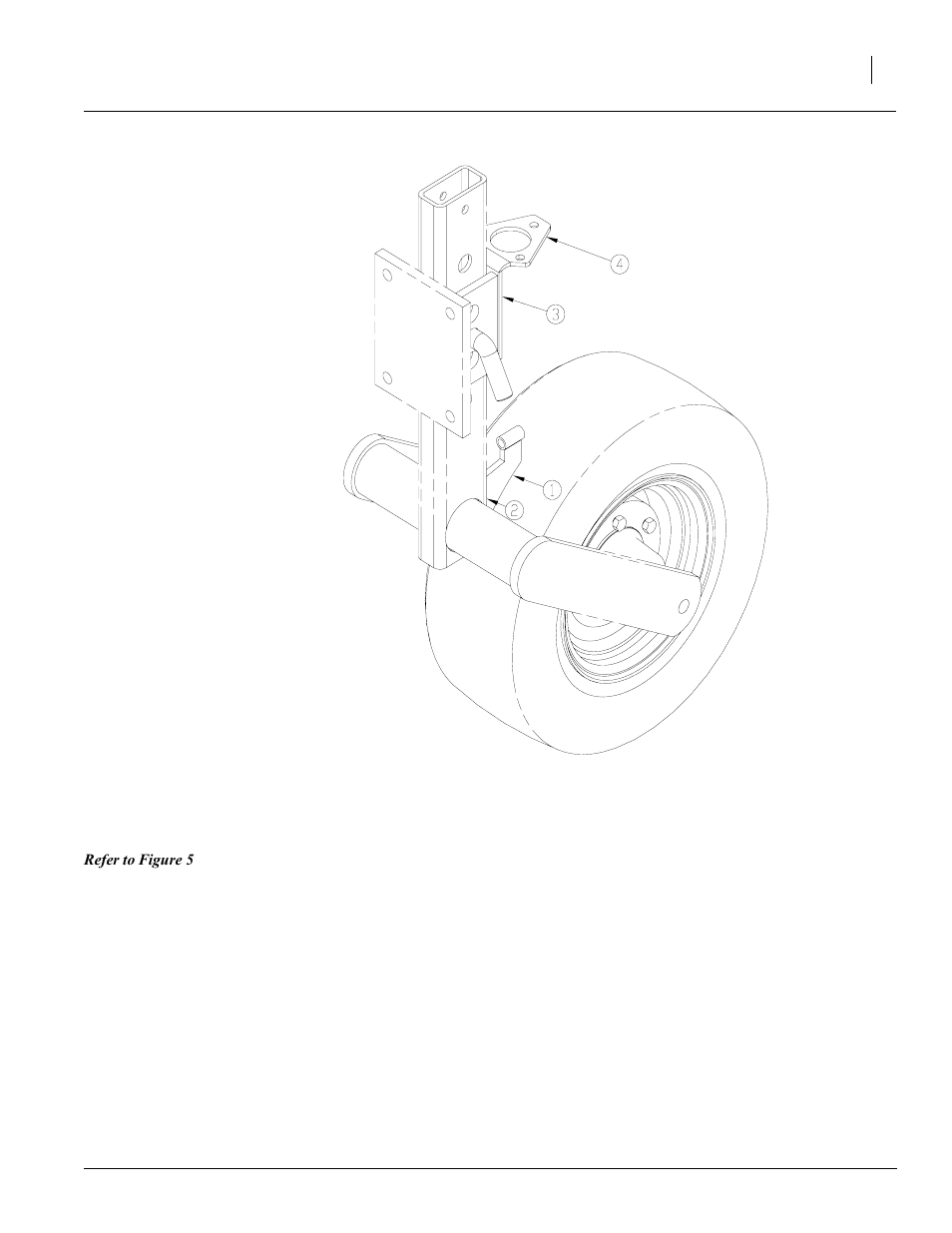 Great Plains Inline Ripper Gauge Wheel Jack Kit User Manual | Page 5 / 7