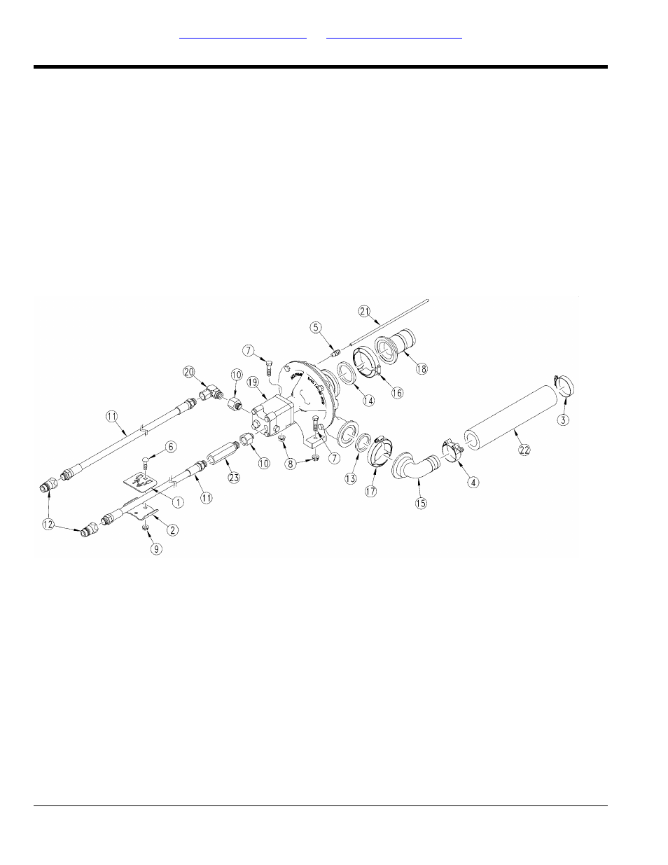 Pumps, High volume hydraulic pump assembly | Great Plains TSF660 Parts Manual User Manual | Page 106 / 154