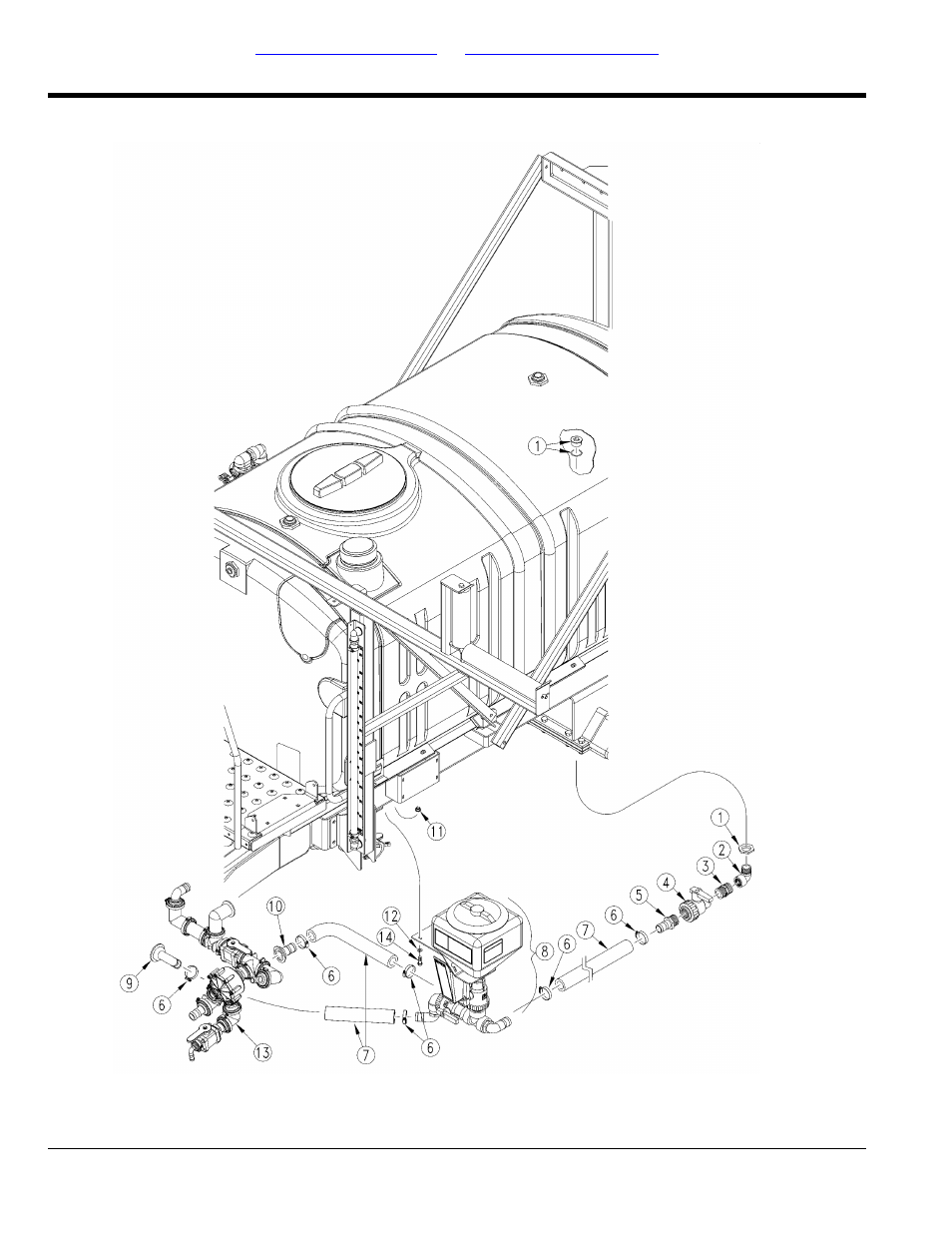 Options, Chemical inductor kit assembly (option) | Great Plains TSF660 Parts Manual User Manual | Page 136 / 154