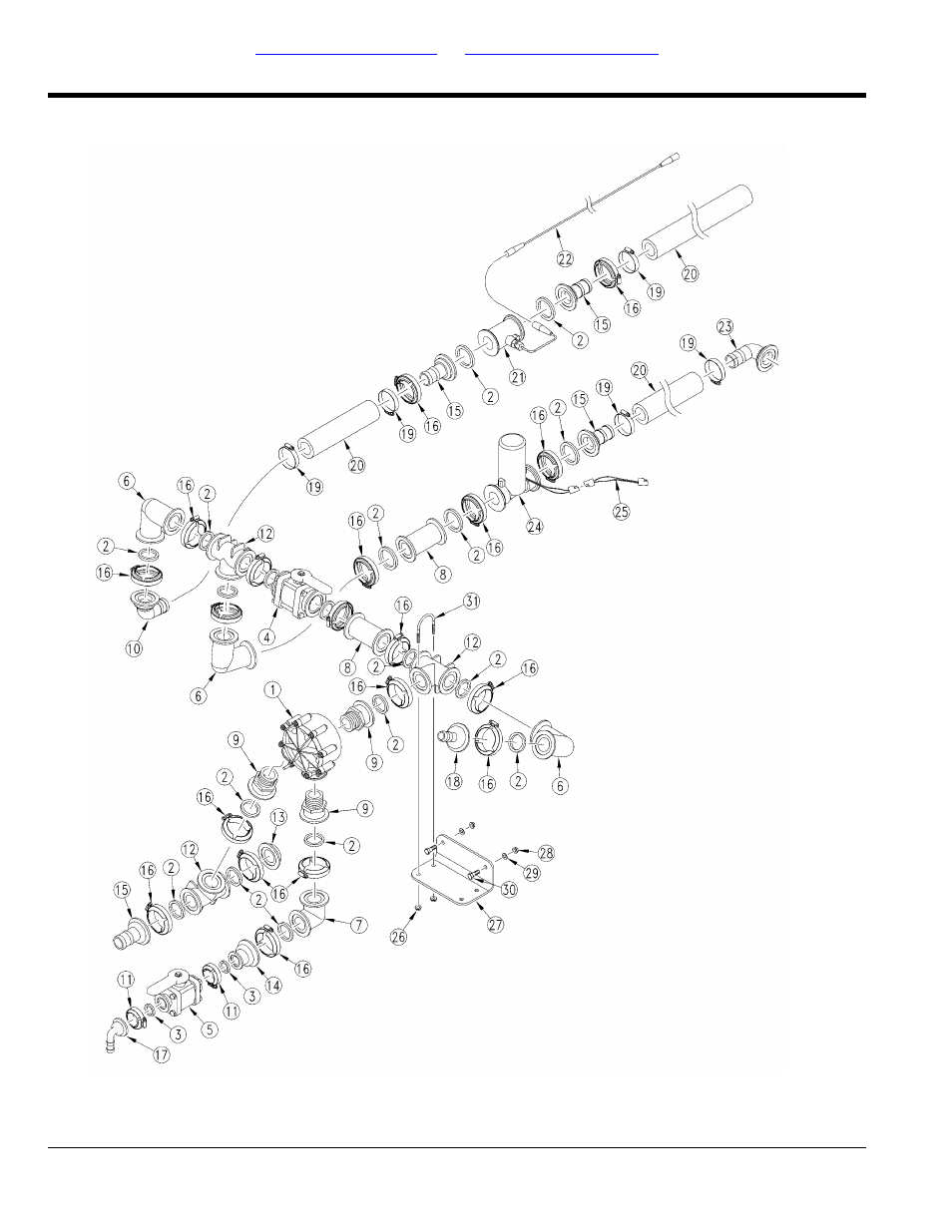 Plumbing, Plumbing assembly | Great Plains TSF660 Parts Manual User Manual | Page 78 / 154