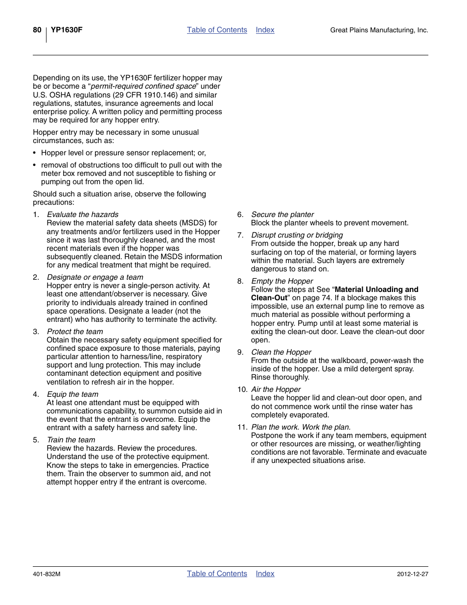Great Plains YP1630F-1670 Operator Manual User Manual | Page 84 / 138