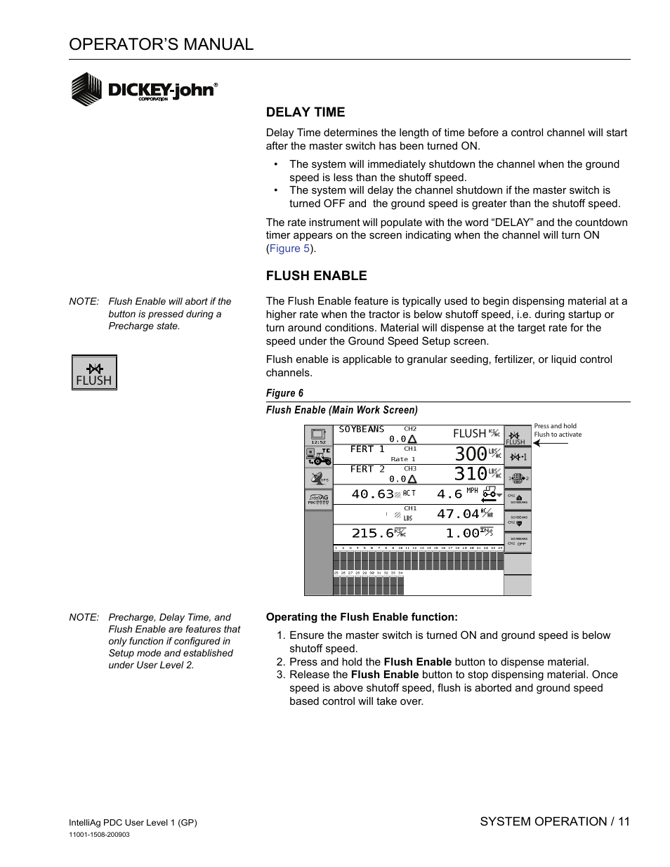 Operator’s manual | Great Plains DICKEY-john IntelliAg Planter-Drill Control L1 User Manual | Page 13 / 37
