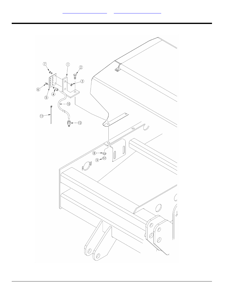 6 ft grease bank (option) | Great Plains 606NT Parts Manual User Manual | Page 116 / 178
