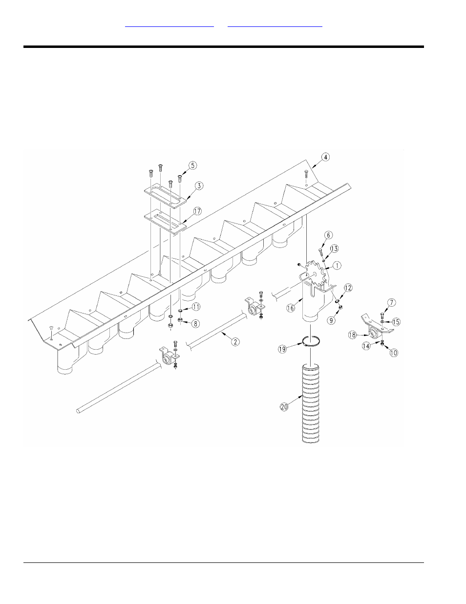 7 1/2" series 2 native grass tray | Great Plains 606NT Parts Manual User Manual | Page 132 / 178