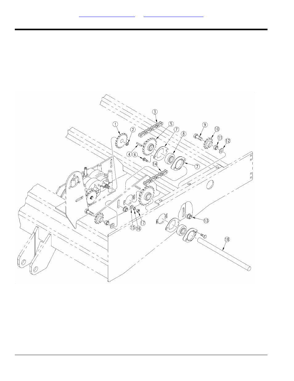 Agitator drive, Table of contents part number index agitator drive | Great Plains 606NT Parts Manual User Manual | Page 140 / 178