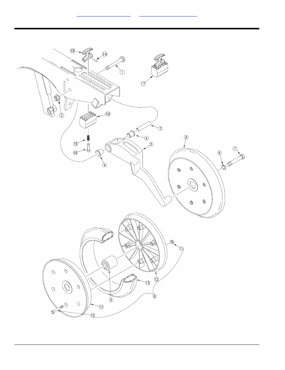 3" x 13" v-crown press wheel | Great Plains 606NT Parts Manual User Manual | Page 168 / 178