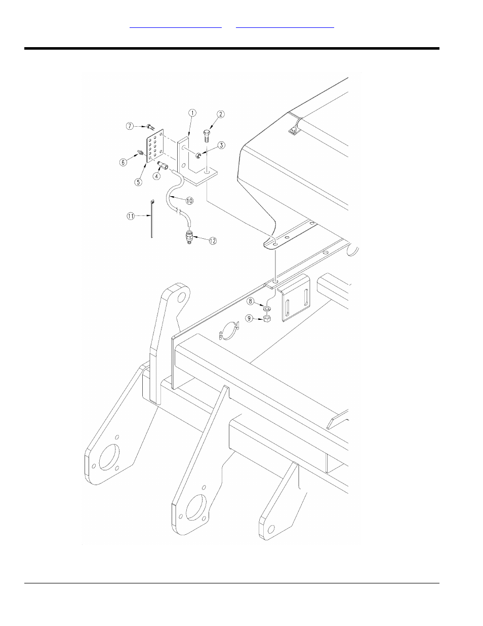 6 ft grease bank (option) | Great Plains 606NT Parts Manual User Manual | Page 22 / 178