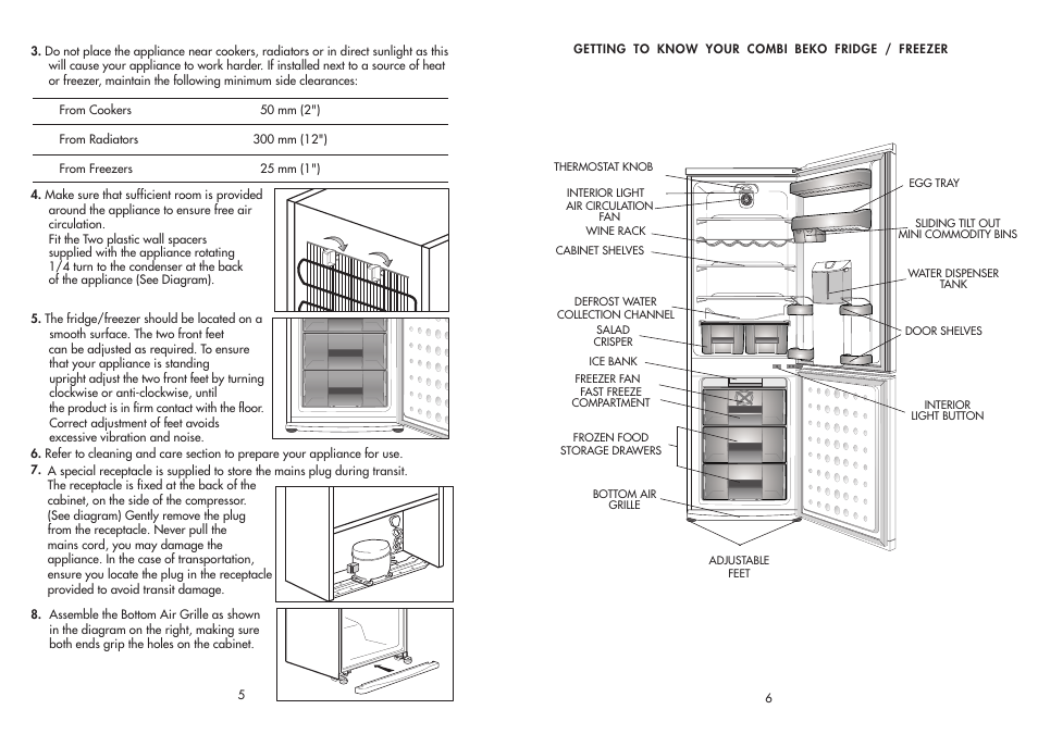 Beko CDA 659 F User Manual | Page 4 / 12