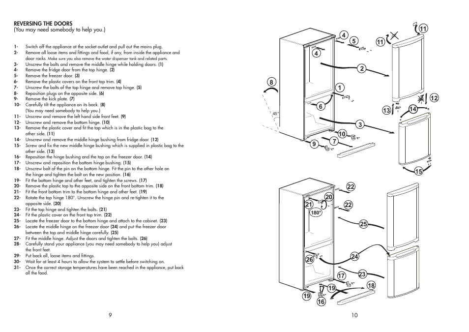 Beko CDA 659 F User Manual | Page 6 / 12
