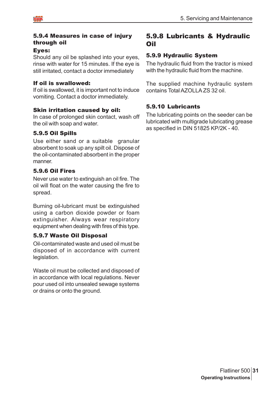 Great Plains P12719 2004 User Manual | Page 31 / 32