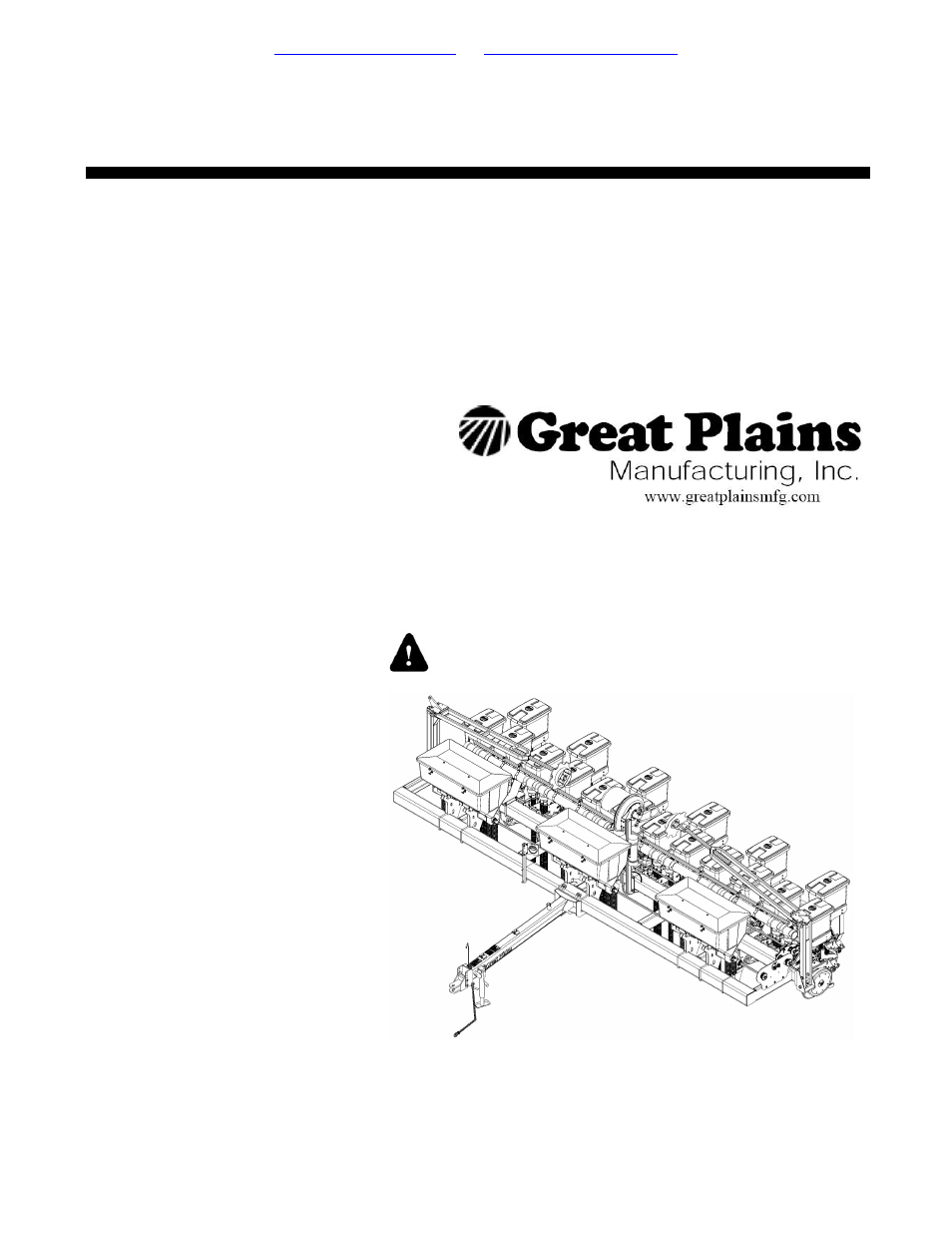 Great Plains YP625PD Parts Manual User Manual | 106 pages