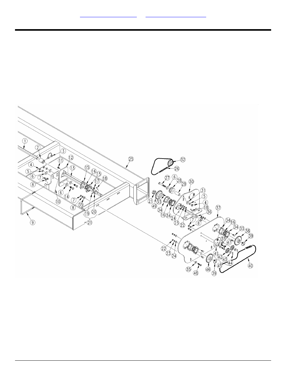 Fertilizer drive assembly | Great Plains YP625PD Parts Manual User Manual | Page 12 / 106