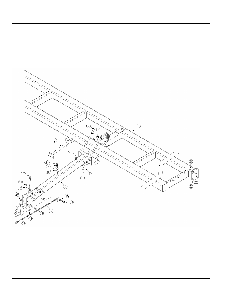 Tongue to frame | Great Plains YP625PD Parts Manual User Manual | Page 34 / 106