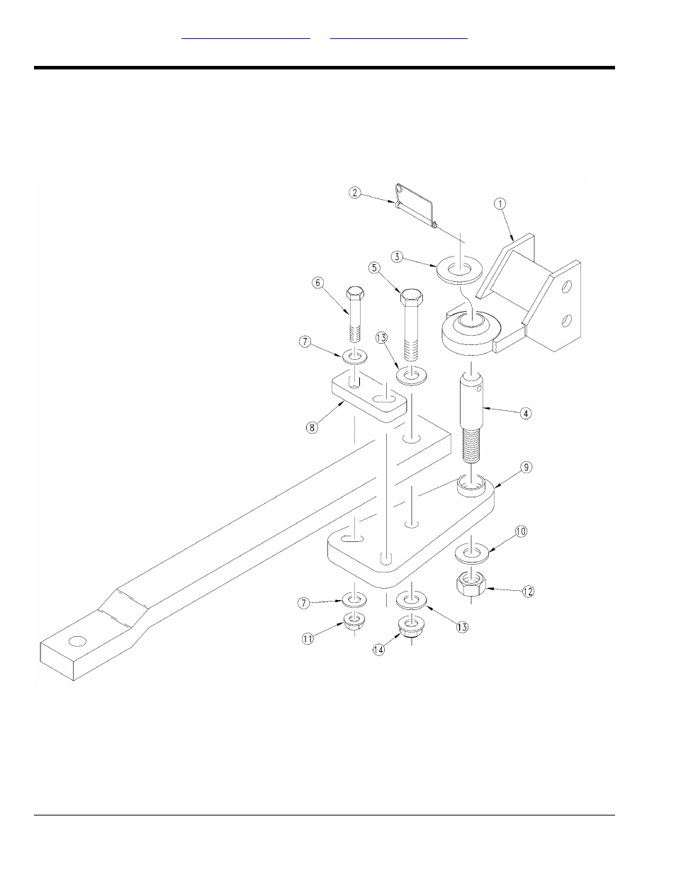 Hitch assembly for ace pto pump | Great Plains TSF1260 Parts Manual User Manual | Page 10 / 216