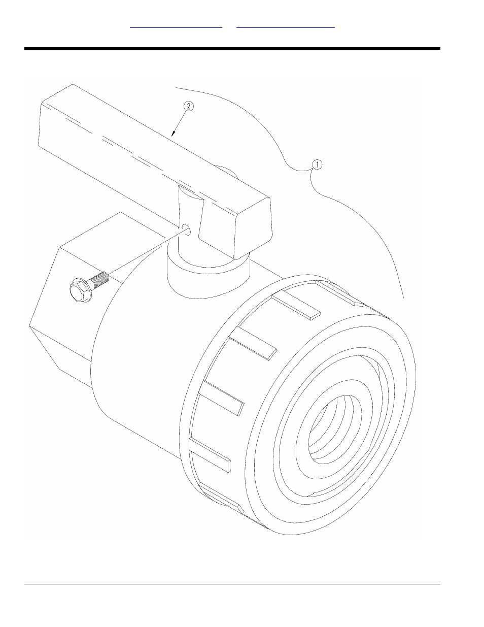 Single union 1/2" ball valve | Great Plains TSF1260 Parts Manual User Manual | Page 126 / 216