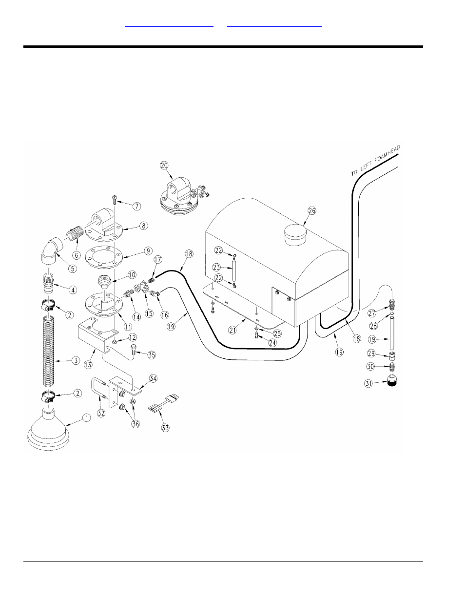 Foam marker components (option) | Great Plains TSF1260 Parts Manual User Manual | Page 202 / 216