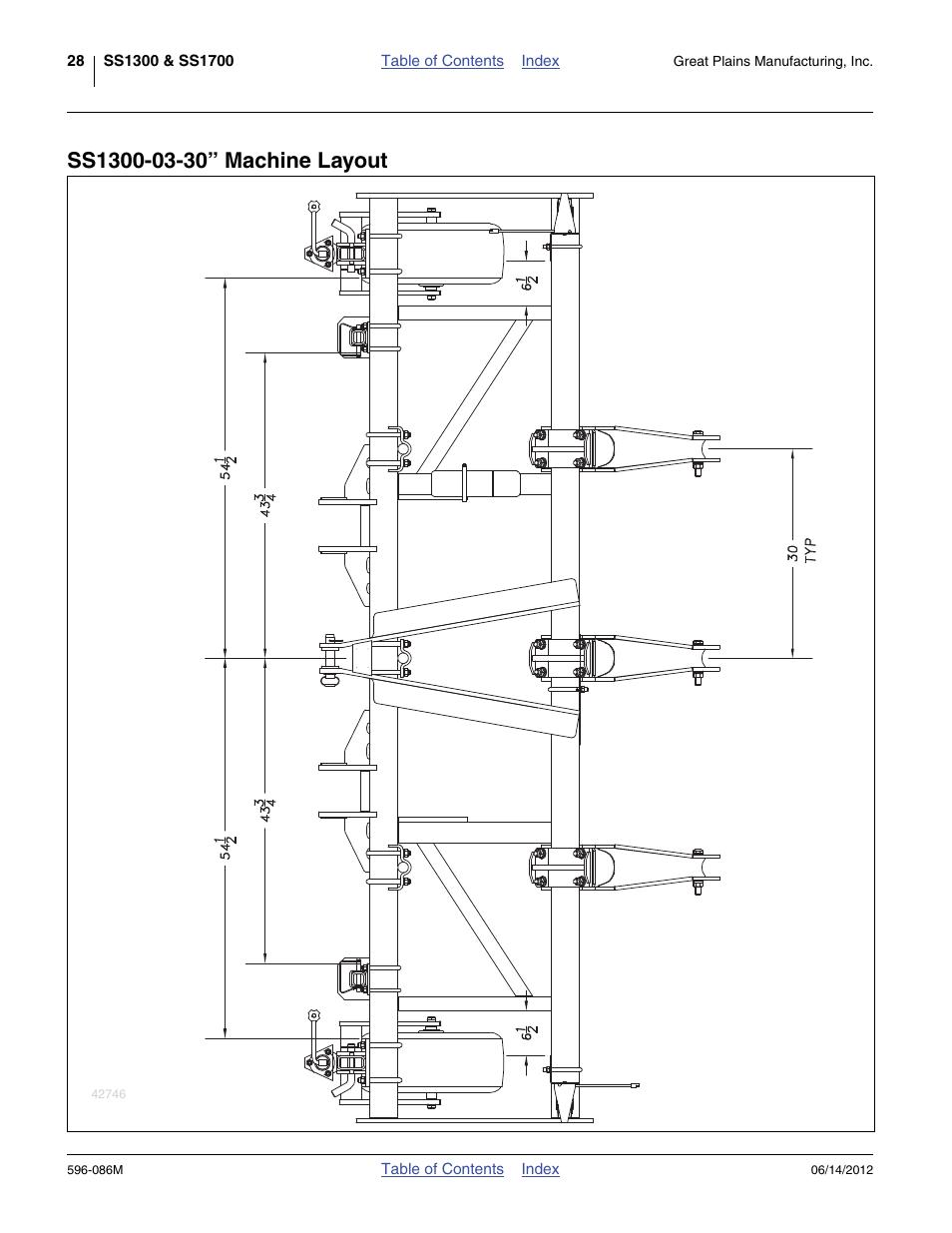 Ss1300-03-30” machine layout | Great Plains SS1700 Operator Manual User Manual | Page 32 / 60
