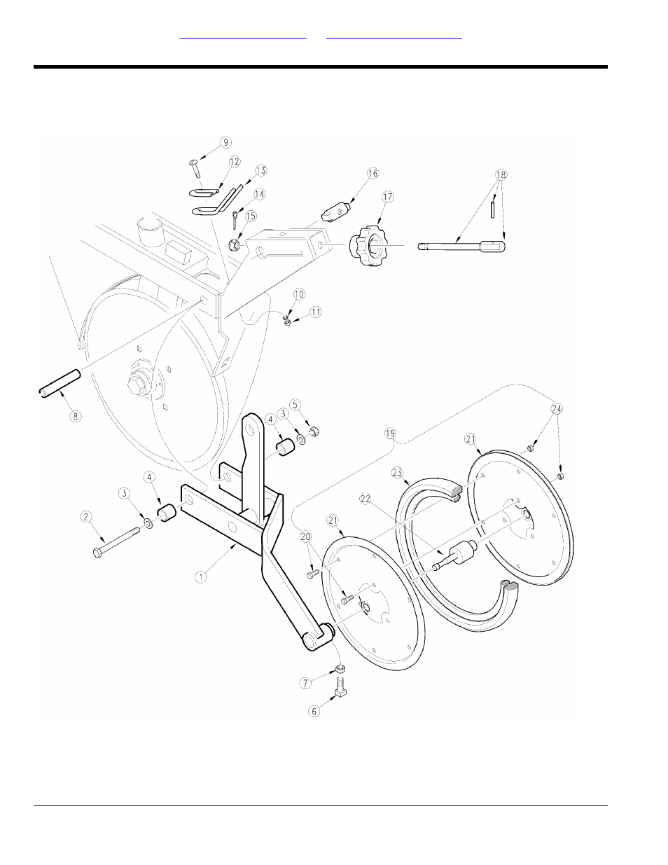 1" x 12" single press wheel (1990-) | Great Plains 2SF30 Parts Manual User Manual | Page 128 / 230