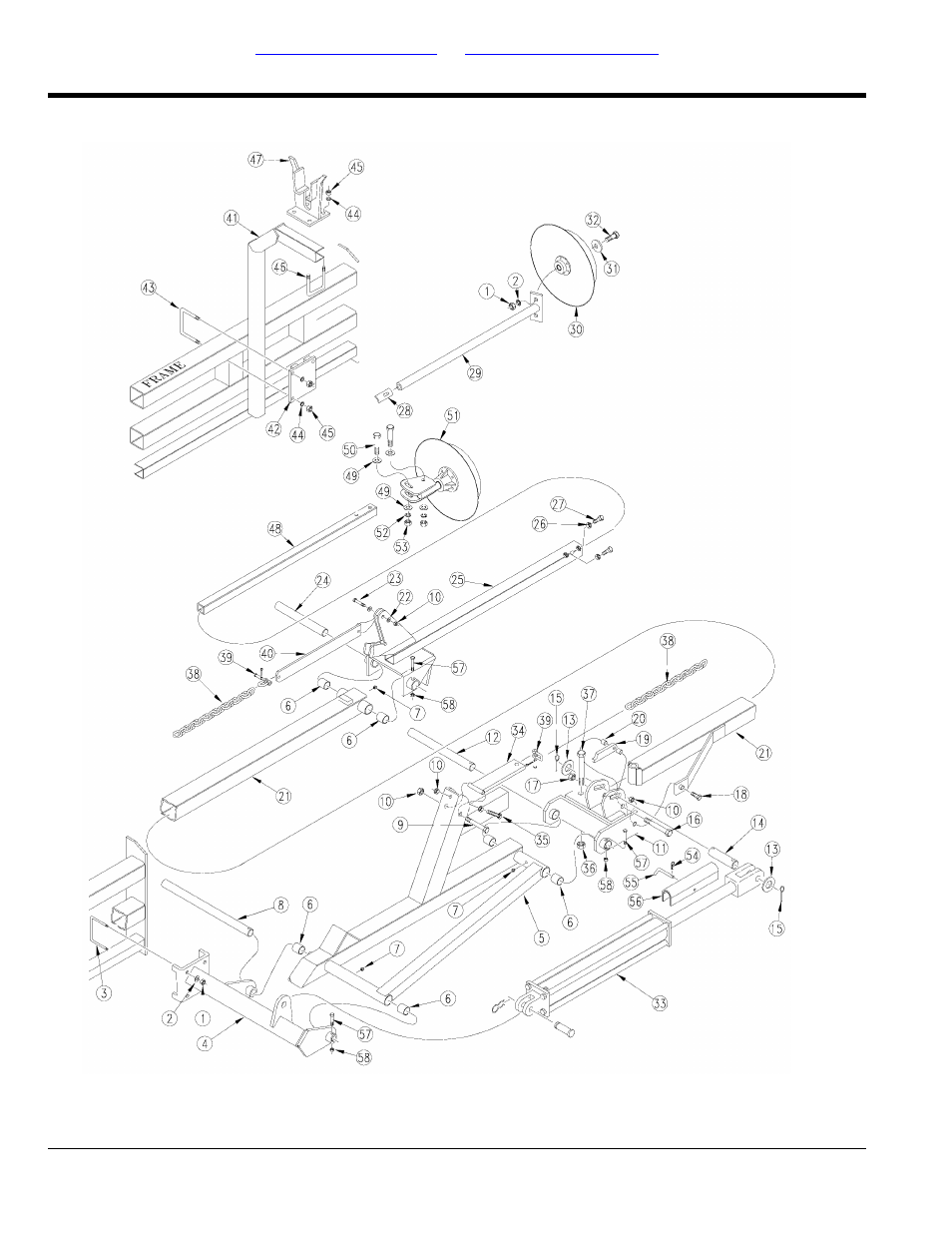 Markers, Flat fold marker assembly | Great Plains 2SF30 Parts Manual User Manual | Page 184 / 230