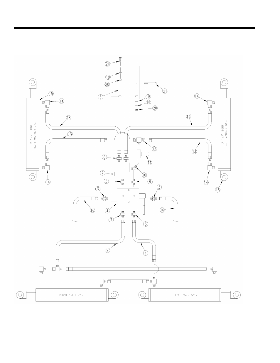 Dual marker-double acting hydraulics | Great Plains 2SF30 Parts Manual User Manual | Page 206 / 230