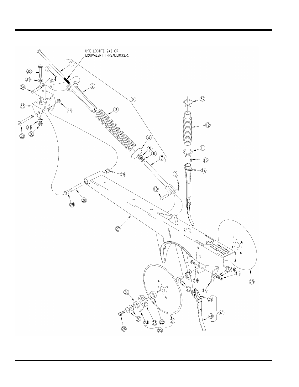 Openers, Long arm opener | Great Plains CP1000 Parts Manua User Manual | Page 100 / 172