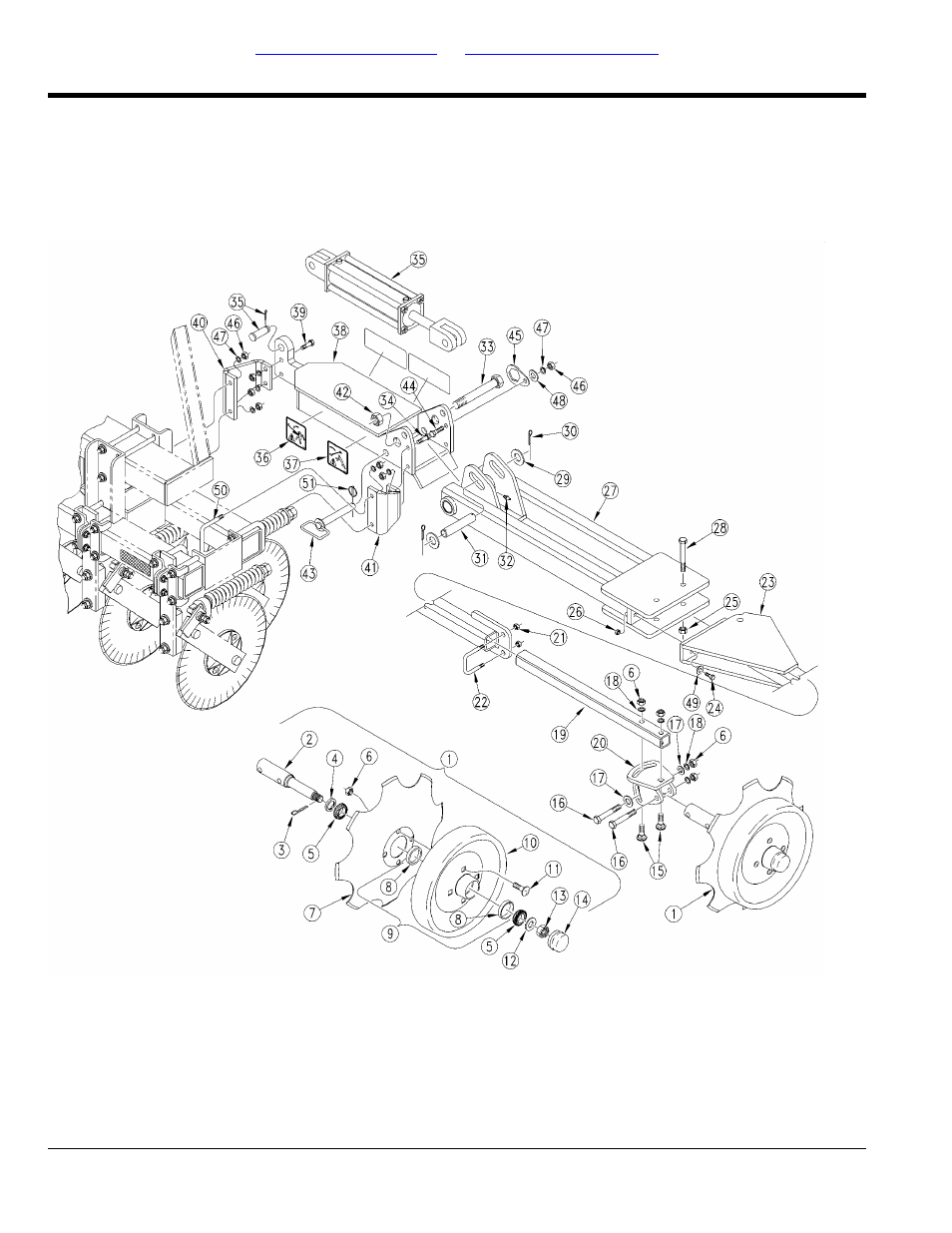 Markers, Marker, Table of contents part number index marker | Great Plains CP1000 Parts Manua User Manual | Page 120 / 172