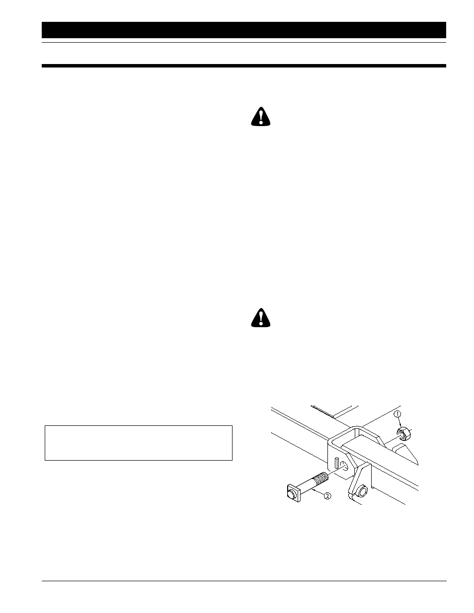 Warning, Tools required, Pre-assembly checklist | Assemble implement frame | Great Plains ADI334 Predelivery Manual User Manual | Page 5 / 24