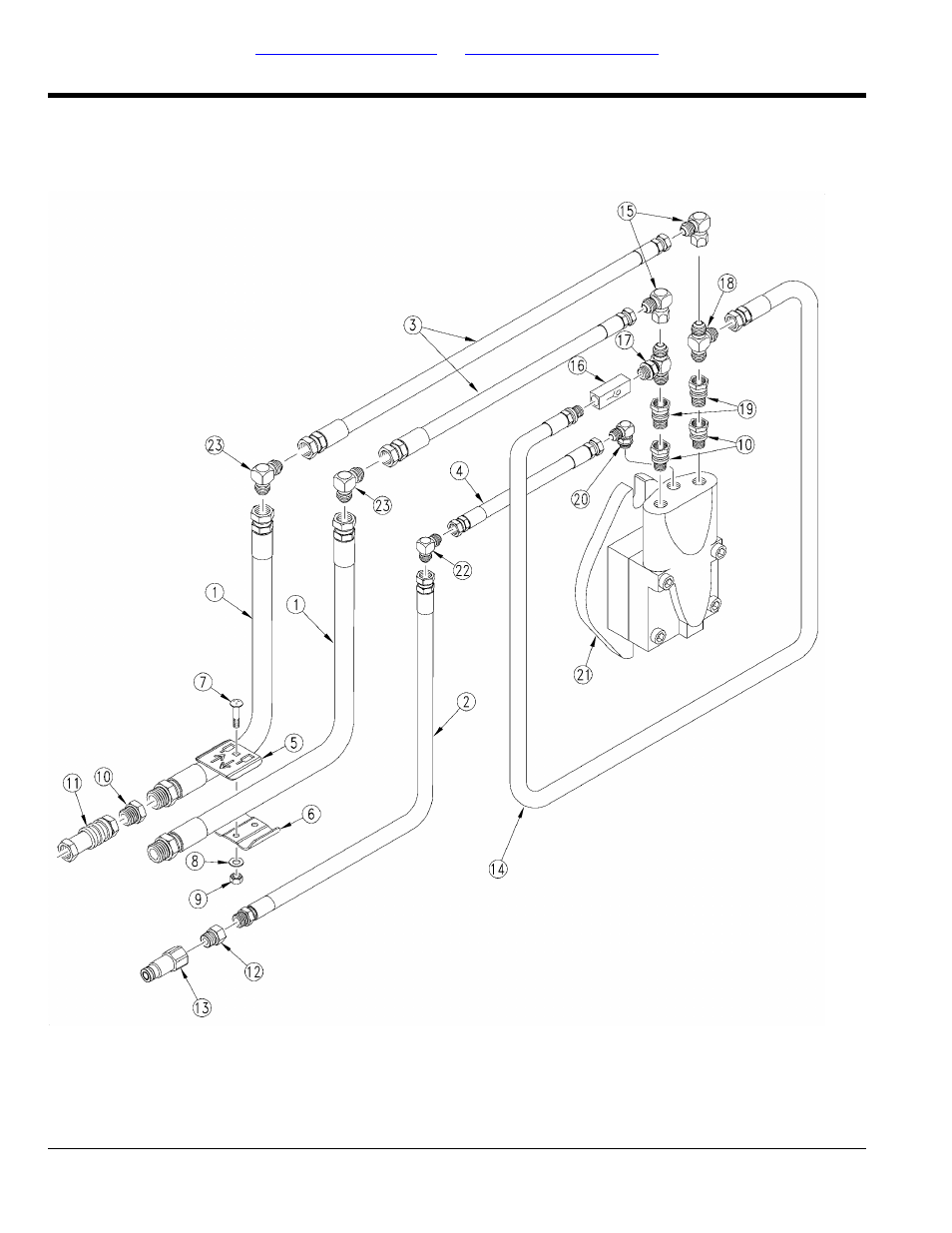 Fan hydraulics, Table of contents part number index fan hydraulics | Great Plains YP2425F-2470 Parts Manual User Manual | Page 166 / 278